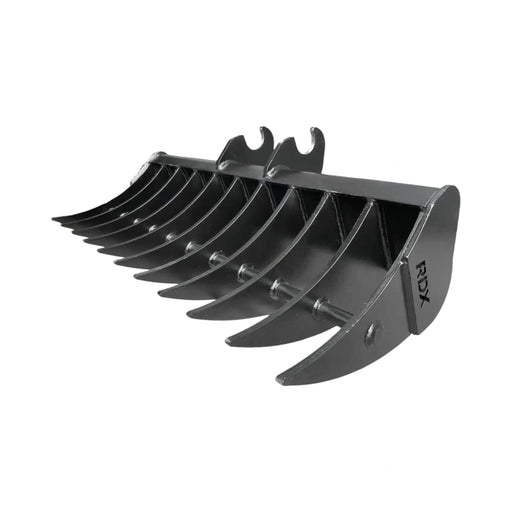 Kubota KX71 Quick Attach Land Rake 60 inch attachment for excavator