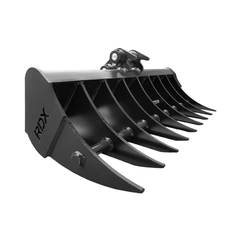 Bobcat E14 Land Rake 42 inch attachment for excavator