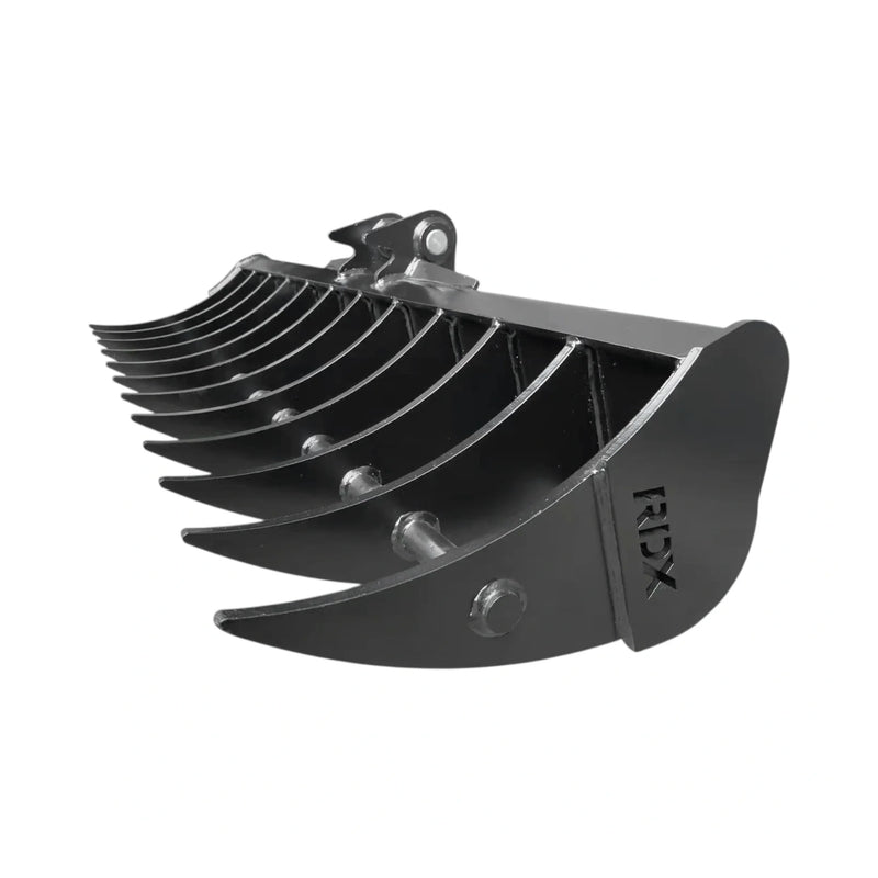 Kubota KX040-4 Land Rake 60 inch attachment for excavator
