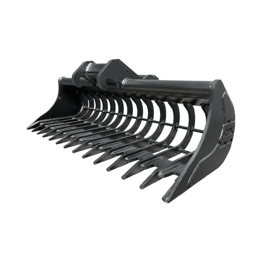 Bobcat E50 X-Change Rake Riddle Bucket 48 inch attachment for excavator