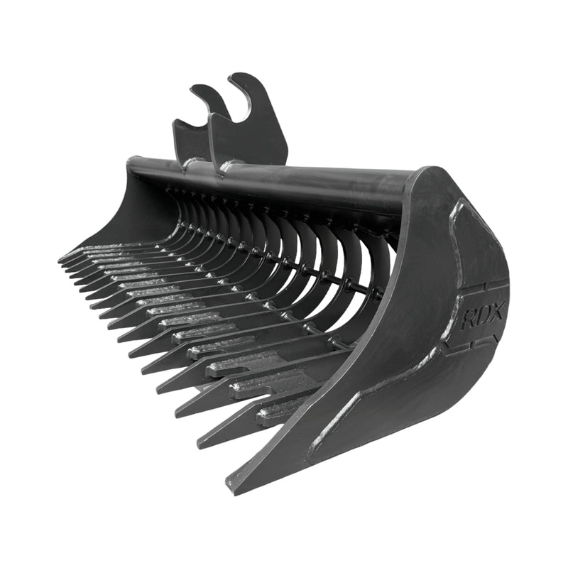 Deere 60P Quick Attach Rake Riddle Bucket 60 inch attachment for excavator