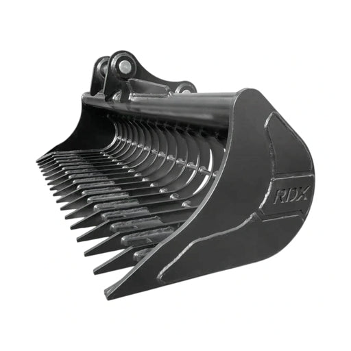 Kubota KX121 Rake Riddle Bucket 60 inch attachment for excavator