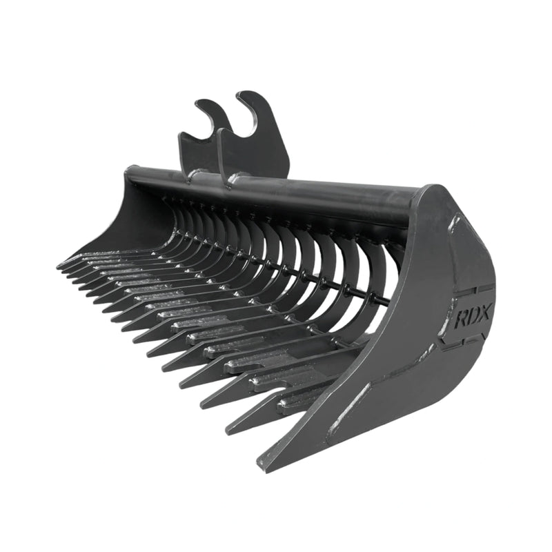 Rake Riddle Bucket 60 inch attachment for excavator
