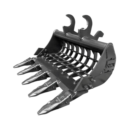 Hitachi ZX19U Quick Attach Skeleton Bucket 24 inch attachment for excavator